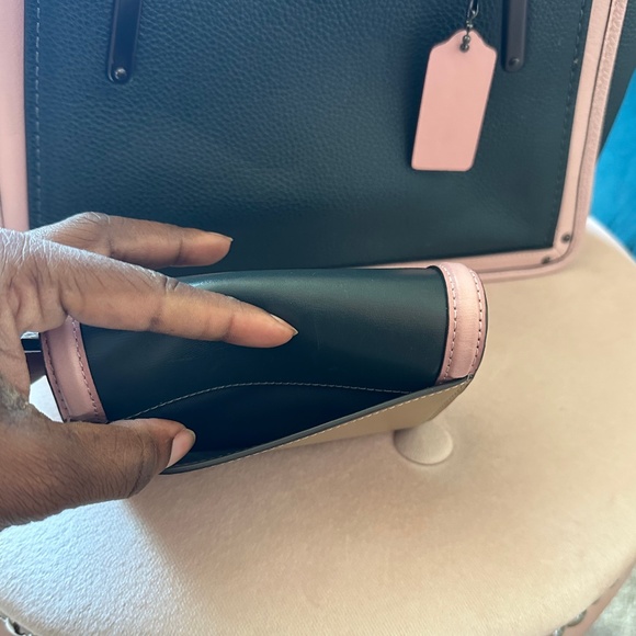 COACH DREAMER 31633 Colorblock W/ Matching Compact Wallet - EUC - Picture 8 of 16